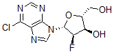 CAS#: 150863-84-6， (2R,3R,4R,5R)-5-(6-Chloropurin-9-Yl)-4-Fluoro-2-(Hydroxymethyl)Oxolan-3-Ol