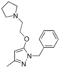 CAS#: 15090-08-1， 1-Benzyl-3-Methyl-5-[2-(1-Pyrrolidinyl)Ethoxy]-1H-Pyrazole