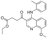 CAS#: 150907-43-0， Ethyl 4-[8-Methoxy-4-[(2-Methylphenyl)Amino]Quinolin-3-Yl]-4-Oxobutanoate