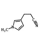 CAS 登录号：150985-72-1， 3-(1-甲基-1H-吡咯-3-基)丙腈