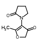 CAS#: 151061-20-0， 1-(2-Methyl-4-Oxo-4,5-Dihydro-3-Furanyl)-2-Pyrrolidinone