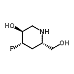 CAS#: 151253-51-9， (3S,4S,6S)-4-Fluoro-6-(Hydroxymethyl)-3-Piperidinol