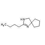 CAS#: 151257-06-6， 2-Butyl-1,3-Diazaspiro[4.4]Non-1-Ene