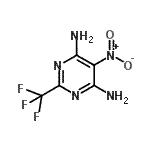 CAS#: 1513-74-2， 5-Nitro-2-(Trifluoromethyl)-4,6-Pyrimidinediamine