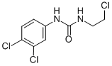 structure of CAS# 15145-37-6, N-(2-Chloroethyl)-N'-(3,4-Dichlorophenyl)-Urea;Nsc107547;Fa-0874;1-(2-Chloroethyl)-3-(3,4-Dichlorophenyl)Urea