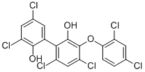CAS#: 151487-20-6， 3,5-Dichloro-2-(3,5-Dichloro-2-Hydroxyphenyl)-6-(2,4-Dichlorophenoxy)Phenol