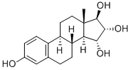 structure of CAS# 15183-37-6, Estetrol;Estetrol;Estra-1,3,5(10)-Triene-3,15,16,17-Tetrol, (15Alpha,16Alpha,17Beta)-