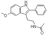 CAS#: 151889-03-1， N-[2-(5-Methoxy-2-Phenyl-1H-Indol-3-Yl)Ethyl]Acetamide