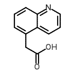 CAS#: 152150-03-3， 5-Quinolinylacetic Acid