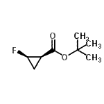 CAS#: 152237-14-4， 2-Methyl-2-Propanyl (1R,2R)-2-Fluorocyclopropanecarboxylate