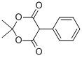 structure of CAS# 15231-78-4, 2,2-Dimethyl-5-Phenyl-1,3-Dioxane-4,6-Dione;2,2-Dimethyl-5-Phenyl-1,3-Dioxane-4,6-Quinone;Zinc00401338;St5308378