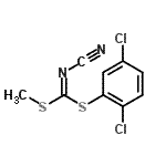 CAS#: 152382-16-6， 2,5-Dichlorophenyl Methyl Cyanocarbonodithioimidate