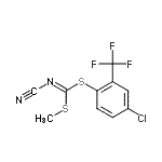 CAS#: 152382-23-5， 4-Chloro-2-(Trifluoromethyl)Phenyl Methyl Cyanocarbonodithioimidate
