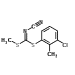 CAS#: 152382-29-1， 3-Chloro-2-Methylphenyl Methyl Cyanocarbonodithioimidate