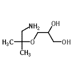 CAS#: 152399-01-4， 3-[(1-Amino-2-Methyl-2-Propanyl)Oxy]-1,2-Propanediol