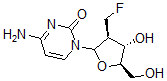 CAS#: 152502-85-7， 4-Amino-1-[(3S,4S,5R)-3-(Fluoromethyl)-4-Hydroxy-5-(Hydroxymethyl)Oxolan-2-Yl]Pyrimidin-2-One