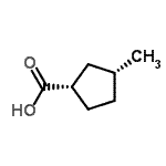 CAS#: 152518-85-9， (1S,3R)-3-Methylcyclopentanecarboxylic Acid