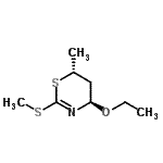 CAS#: 152560-97-9， (4R,6R)-4-Ethoxy-6-Methyl-2-(Methylsulfanyl)-5,6-Dihydro-4H-1,3-Thiazine
