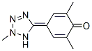 CAS#: 152665-33-3， 2,6-Dimethyl-4-(2-Methyl-1H-Tetrazol-5-Ylidene)Cyclohexa-2,5-Dien-1-One
