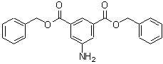 structure of CAS# 152699-63-3, Dibenzyl 5-Aminoisophthalate;1,3-Benze<wbr>nedicarbo<wbr>xylicacid<wbr>,5-amino-<wbr>,1,3-bis(<wbr>phenylmet<wbr>hyl)ester;5-Aminobenzene-1,3-dicarboxylic acid dibenzyl ester;5-Aminoisophthalic acid dibenzyl ester
