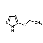 CAS#: 15285-39-9， 5-(Ethylsulfanyl)-1H-1,2,4-Triazole