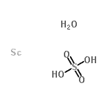 CAS#: 15292-44-1， Scandium - Sulfuric Acid Hydrate (1:1:1)