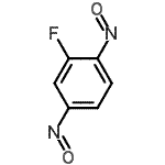 CAS#: 153071-84-2， 2-Fluoro-1,4-Dinitrosobenzene