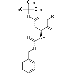 CAS#: 153088-76-7， 2-Methyl-2-Propanyl (3S)-3-{[(Benzyloxy)Carbonyl]Amino}-5-Bromo-4-Oxopentanoate