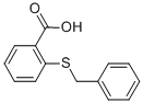 structure of CAS# 1531-80-2, 2-(Benzylsulfanyl)Benzenecarboxylic Acid;2-(Phenylmethylthio)Benzoate;2-(Benzylthio)Benzoate;Zinc00124812