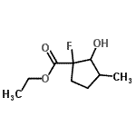 CAS#: 153127-02-7， Ethyl 1-Fluoro-2-Hydroxy-3-Methylcyclopentanecarboxylate