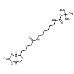 CAS#: 153162-70-0， 2-Methyl-2-Propanyl [6-({5-[(3aS,4S,6aR)-2-Oxohexahydro-1H-Thieno[3,4-d]Imidazol-4-Yl]Pentanoyl}Amino)Hexyl]Carbamate