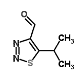 CAS#: 153173-62-7， 5-Isopropyl-1,2,3-Thiadiazole-4-Carbaldehyde