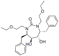 CAS#: 153182-63-9， (4R,5S,6S,7R)-1,3-Bis(2-Ethoxyethyl)-5,6-Dihydroxy-4,7-Bis(Phenylmethyl)-1,3-Diazepan-2-One