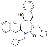CAS#: 153183-24-5， (4R,5S,6S,7R)-1,3-Bis(Cyclobutylmethyl)-5,6-Dihydroxy-4,7-Bis(Phenylmethyl)-1,3-Diazepan-2-One