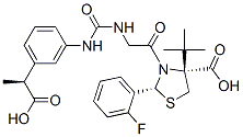 CAS#: 153242-02-5， (2R,4R)-4-Tert-Butyl-2-(2-Fluorophenyl)-3-[2-[[3-[(2S)-1-Hydroxy-1-Oxopropan-2-Yl]Phenyl]Carbamoylamino]Acetyl]-1,3-Thiazolidine-4-Carboxylic Acid
