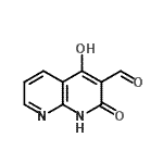 CAS#: 153457-08-0， 4-Hydroxy-2-Oxo-1,2-Dihydro-1,8-Naphthyridine-3-Carbaldehyde