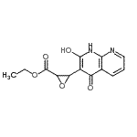 CAS#: 153457-36-4， Ethyl 3-(2-Hydroxy-4-Oxo-1,4-Dihydro-1,8-Naphthyridin-3-Yl)-2-Oxiranecarboxylate