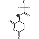 CAS#: 1535-57-5， N-[(3S)-2,6-Dioxotetrahydro-2H-Pyran-3-Yl]-2,2,2-Trifluoroacetamide