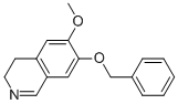structure of CAS# 15357-92-3, 7-Benzyloxy-6-Methoxy-3,4-Dihydroisoquinoline;7-BENZYLOXY-6-METHOXY-3,4-DIHYDRO-ISOQUINOLINE