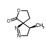 CAS#: 153580-06-4， (4S,5S)-4-Methyl-7-Oxa-1,2-Diazaspiro[4.4]Non-1-En-6-One