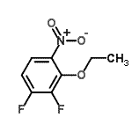 CAS#: 153653-26-0， 2-Ethoxy-3,4-Difluoro-1-Nitrobenzene