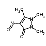 CAS#: 153654-47-8， 1,2,5-Trimethyl-4-Nitroso-1,2-Dihydro-3H-Pyrazol-3-One