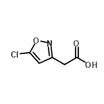 CAS#: 153773-42-3， (5-Chloro-1,2-Oxazol-3-Yl)Acetic Acid