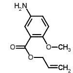 CAS#: 153775-10-1， Allyl 5-Amino-2-Methoxybenzoate