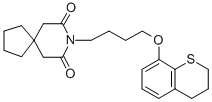 CAS#: 153804-28-5， 8-(4-Thiochroman-8-Yloxybutyl)-8-Azaspiro[4.5]Decane-7,9-Dione