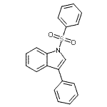 CAS#: 153827-73-7， 3-Phenyl-1-(Phenylsulfonyl)-1H-Indole
