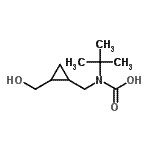 CAS#: 153861-59-7， {[2-(Hydroxymethyl)Cyclopropyl]Methyl}(2-Methyl-2-Propanyl)Carbamic Acid