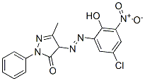 CAS#: 15394-93-1， 4-[(5-Chloro-2-Hydroxy-3-Nitrophenyl)Azo]-3-Methyl-1-Phenyl-2-Pyrazolin-5-One