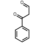 structure of CAS# 15397-33-8, 3-Oxo-3-Phenylpropanal