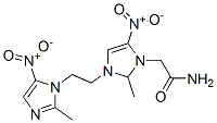 CAS#: 154094-96-9， 2-[2-Methyl-3-[2-(2-Methyl-5-Nitroimidazol-1-Yl)Ethyl]-5-Nitro-2H-Imidazol-1-Yl]Acetamide
